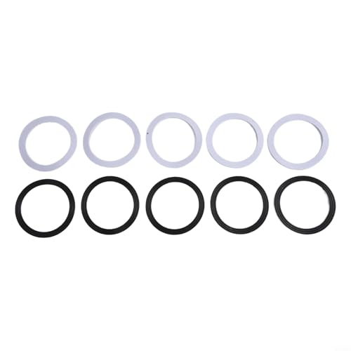 5 Paar 110 mm Abflussdichtungen, Ersatzdichtung für Küche und Badezimmer, Abflusssieb, Unterlegscheibe, Auslaufschutz von CashMuch
