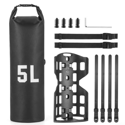 5L Fahrradtasche Dry Bag mit wasserdichtem Rollverschluss für Gabel- und Roller-Integration (Typ 2) von CashMuch