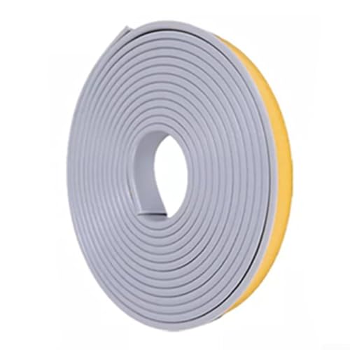 6M U-förmiges Kantenschutz-Dichtungsband für Holzmöbel und Schrankecken (schwarz, 14 mm) von CashMuch