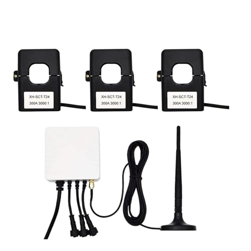 80A für Smart WiFi Stromzähler KWh Monitor mit Klemme für Tuya und für Smart Life Integration von CashMuch