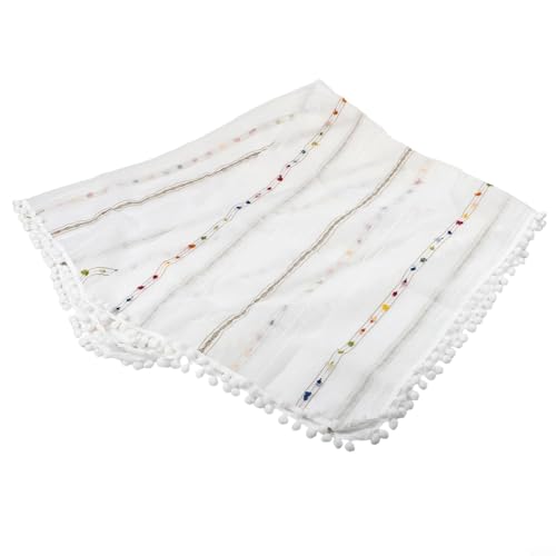 Aesthetic For Rainbow Candy Garn Tischdecke Perfekt zum Dekorieren für Couchtische zu Hause (100 x 140) von CashMuch