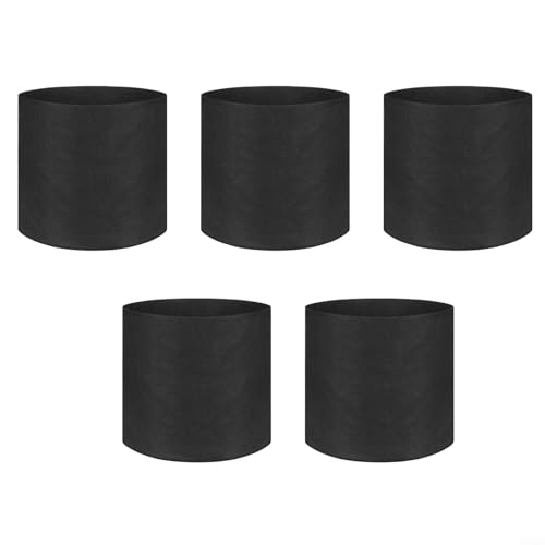 Belüftung, 5 Stück Stoff-Pflanzbeutel für Pflanzen, entwickelt zur Unterstützung robuster Wurzelsysteme (1 Gallone 18 x 15 cm) von CashMuch