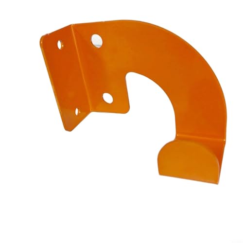 CashMuch 1 oder 2 Stück Wandhalterung Kettensägenaufhänger, robuster Kettensägenhalter für Garage, Garten, Werkstatt, Lagerregal, Werkzeughaken (1 Stück orange) von CashMuch