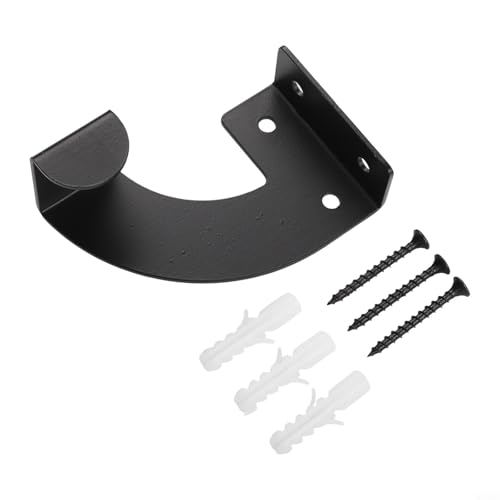 CashMuch 1 oder 2 Stück Wandhalterung Kettensägenaufhänger, robuster Kettensägenhalter für Garage, Garten, Werkstatt, Lagerregal, Werkzeughaken (1 Stück schwarz) von CashMuch