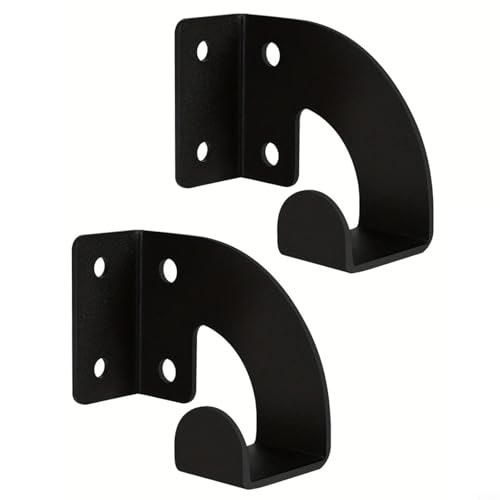 CashMuch 1 oder 2 Stück Wandhalterung Kettensägenaufhänger, robuster Kettensägenhalter für Garage, Garten, Werkstatt, Lagerregal, Werkzeughaken (2 Stück schwarz) von CashMuch