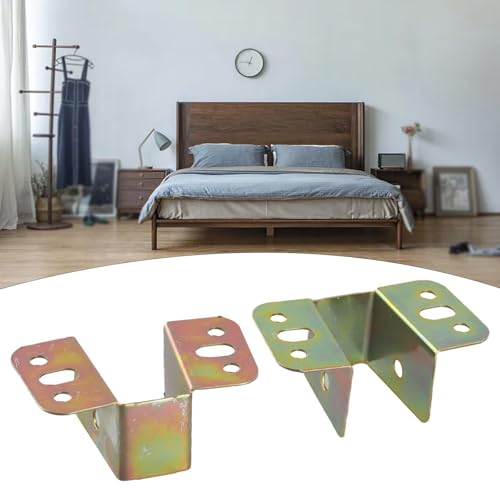 CashMuch 2 Stück U-förmige Metall-Betthalterung Bettrahmen Befestigung Verbinden von Möbelschienen Haken Halterung Scharniere Fitting Connector Lock Hardware CashMuch 2 Stück U-förmige Metall-Betthalterung Bettrahmen Befestigung Verbinden von Möbelschienen Haken Halterung Scharniere Fitting Connector Lock Hardware von CashMuch