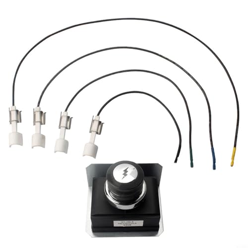 CashMuch BBQ Zündkit Elektronisches Modul mit 4 Drähten 4 Elektroden Ersatzteile für Weber für Genesis 310 320 330 für E210 S210 Grill von CashMuch