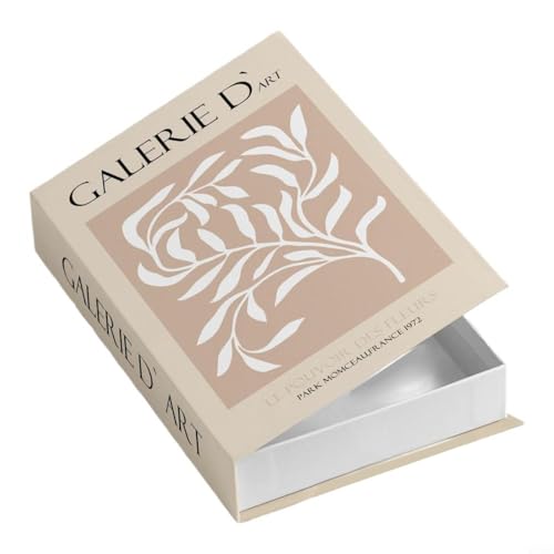 CashMuch Dekorative gefälschte Bücher, Sichtbuch-Boxen, mit Aufbewahrungsfunktion, Geheimfach, für Zuhause, Bücherregal, Büro, ordentliche Aufbewahrung von kleinen Gegenständen (805-2A51) von CashMuch