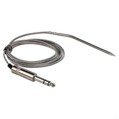 CashMuch Edelstahl Temperatur Fleischsonde für Green Mountain Grills 5 Zoll Sensor Ersatz mit langem Kabel hitzebeständig CashMuch Edelstahl Temperatur Fleischsonde für Green Mountain Grills 5 Zoll Sensor Ersatz mit langem Kabel hitzebeständig von CashMuch