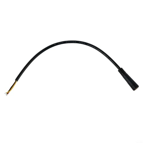 CashMuch Für Bafang E-Bike wasserdichtes Stecker-Set, 2-6-polige Stecker/Buchse, 20 cm Verlängerungskabel (schwarz) (3-polige Buchse) von CashMuch
