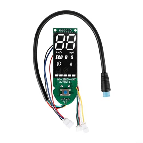CashMuch Klarer Bildschirm für Ninebot F30 für F40 Elektroroller, Instrumentententafel zur Geschwindigkeits-Batterieüberwachung (grün) von CashMuch