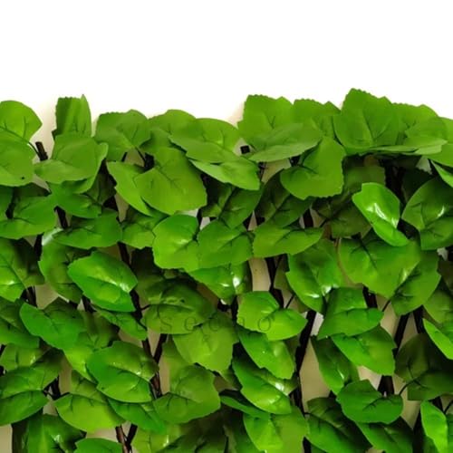 CashMuch Künstliche Blätter, Sichtschutzzaun, künstliche grüne Blätter, Pflanzen, Wandgestaltung, Garten, Hinterhof, Balkon, Dekor, Zaunnetz von CashMuch