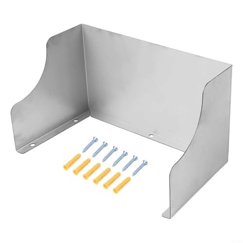 CashMuch Türklingel-Regenschutz, Edelstahl, wasserdicht, Wandschalter, Schutzsteckdose für Zuhause, gewerbliche Wohnsicherheit (205 mm) von CashMuch