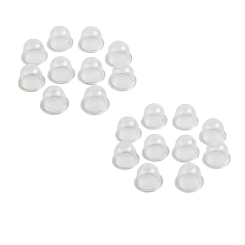 CashMuch Vergaser für Primerbirne Kugel, transparente Kraftstoffpumpe, 19 mm, Ersatzteile für Rasentrimmer, Heckenschere, Kettensägen, Gartengeräte (20 Stück) von CashMuch