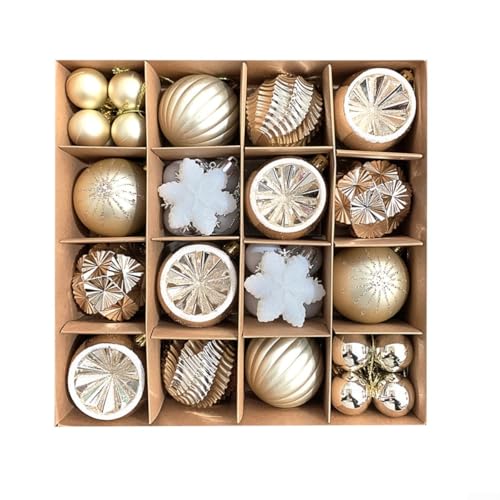 Cherished Memories with 40PCS Colorful Xmas Tree Ornaments at Your Events () von CashMuch