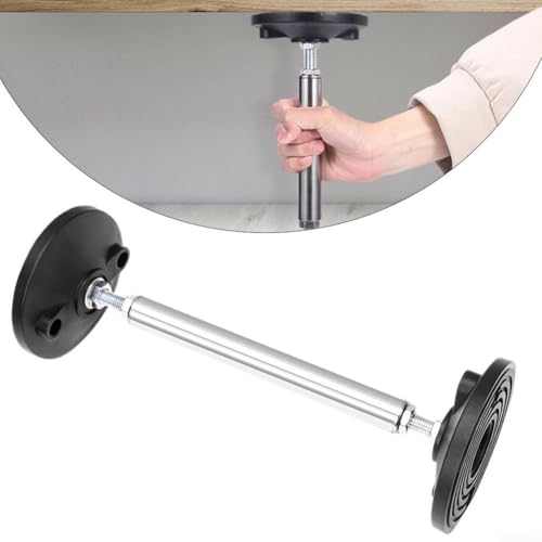 Edelstahl-Stützhalterung, höhenverstellbar, für Badezimmer- und Küchenschränke mit einfacher Bedienung (Anpassung 30–45 cm) von CashMuch