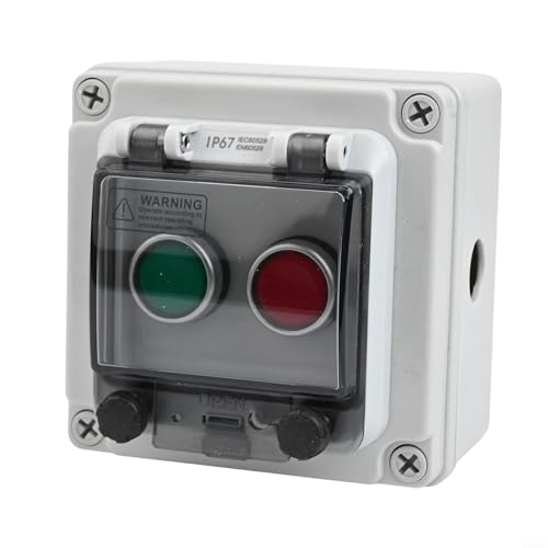 Effiziente Drucktastenschalterbox für den Außenbereich mit wasserdichtem IP67-Schutz für Anwendungen von CashMuch