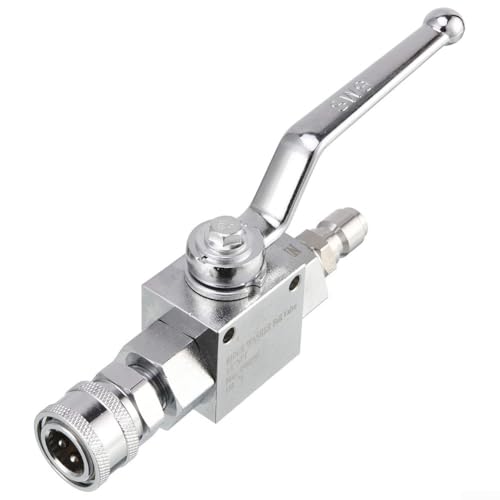 Effiziente Steuerung mit 3/8 Quick Connect Absperrventil für Hochdruck-Kugelhahn (1/4) von CashMuch