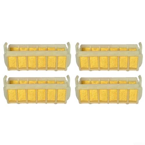 Ein Muss für jeden Gärtner. Dieses Luftfilter-Set passt perfekt auf Modelle wie Serien-Kettensägen in einem praktischen 4er-Pack (D) von CashMuch