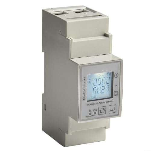 Einphasen-Messgerät für Tuya mit maximaler Stromunterstützung und LCD-Display (für ZIG-BEE) von CashMuch