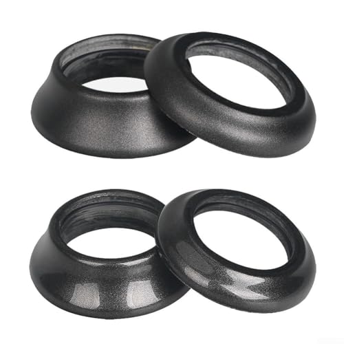 Fahrrad-Headset-Abstandshalter aus Kohlefaser für Lenkerrohr, passend für Gabeln mit 28 6 mm Durchmesser, 1 Unterlegscheibe (8 mm glänzend) von CashMuch