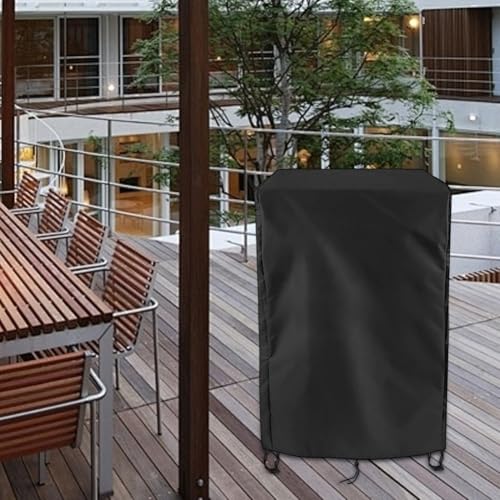 Fritteusenabdeckung für den Außenbereich, wasserdicht und staubdicht, mit verstellbaren Riemen, perfekt, um Ihre Fritteuse das ganze Jahr über sicher zu halten (39,9 x 39,9 x 75,9 cm) von CashMuch