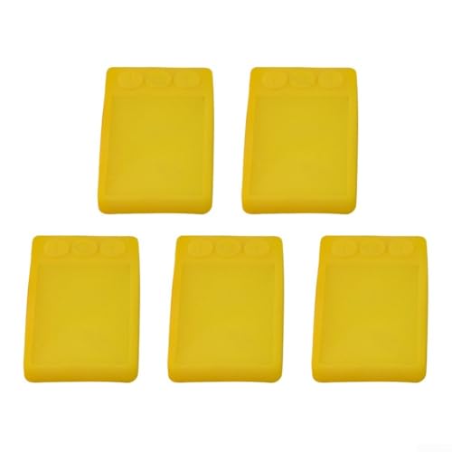 Für SmartGyro Armaturenbrett wasserdichte Abdeckung 5-teiliges Set für Elektroroller Schutz (gelb) von CashMuch