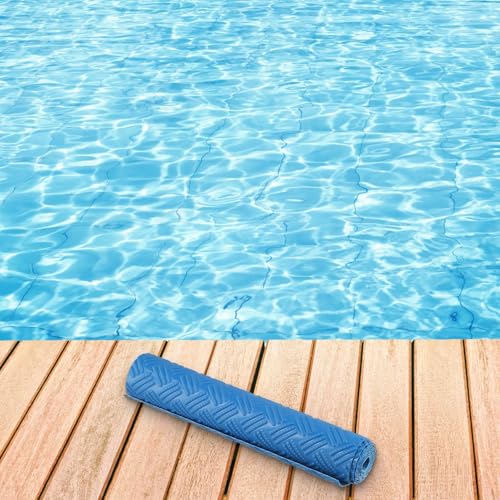 Gepolsterte Poolleitermatte für sicheren und einfachen Zugang zu Ihrem Schwimmbad (90 x 23 cm) von CashMuch