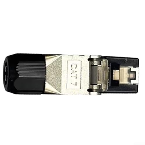 Geschirmte CAT7-Stecker, 8 Stück, Werkzeug-Setup, 10 Gbit/s Datenrate, kompatibel mit Cat6/Cat6a, stark und Design Geschirmte CAT7-Stecker, 8 Stück, Werkzeug-Setup, 10 Gbit/s Datenrate, kompatibel mit Cat6/Cat6a, stark und Design von CashMuch