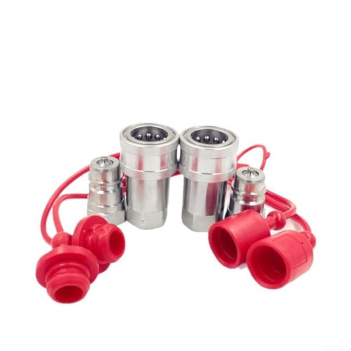 Hydraulische Schnellverbindungsstücke NPT ISO7241A mit Staubkappe für erhöhte Sicherheit (NPT3/8) von CashMuch