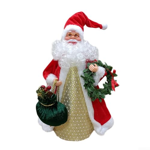 Klassische Weihnachtsmann-Dekoration für Urlaubsstimmung, perfekte Ergänzung für Weihnachtsbäume und Innenräume Klassische Weihnachtsmann-Dekoration für Urlaubsstimmung, perfekte Ergänzung für Weihnachtsbäume und Innenräume von CashMuch