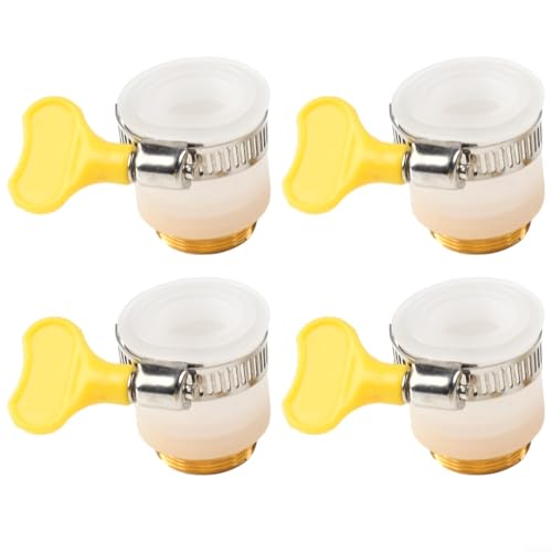 Kompakter 22 mm Schlauchadapter, zuverlässige Verbindungslösung für Ihre Küche und Ihren Garten (4 Stück) von CashMuch