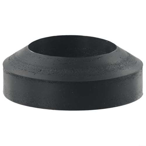 Konische kegelförmige Donut-Gummi-Unterlegscheibe für WC-Spülkasten, Dichtungspfanne mit 53 mm Loch für Gewinde am Ventilboden von CashMuch