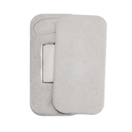 Magnetische Schubladenschnäpper aus Edelstahl, 5 Sets für unsichtbaren Verschluss in Schränken (Silber 1 Set) von CashMuch