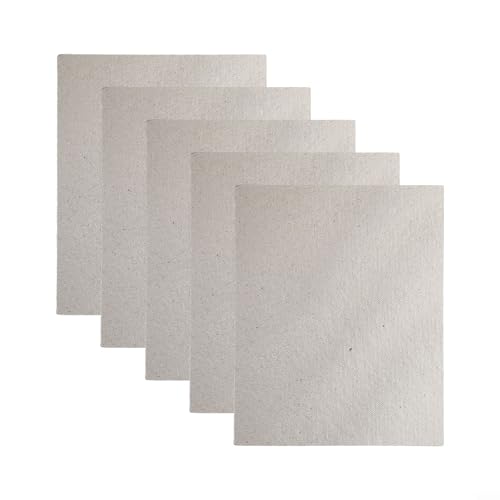 Mikrowellen-Glimmer-Wellenleiter-Abdeckungen, 5 Stück, 150 x 120 mm, für die Pflege von Haushaltsgeräten von CashMuch