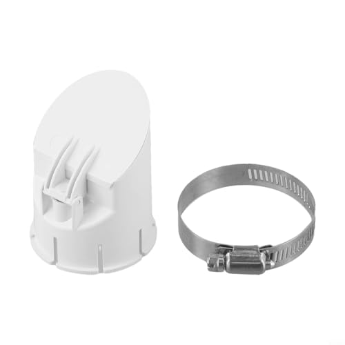 PVC-Drainage-Bodenabläufe mit automatischem Schließventil, 50/75/110/160 mm für verschiedene Anwendungen im Freien (50) von CashMuch
