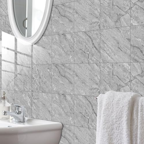 PVC-Wandaufkleber für Küchendekoration, wasserdicht und abnehmbar, ideal für Renovierungsarbeiten zu Hause (30 x 30 cm) von CashMuch