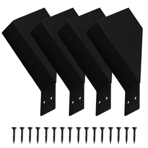 Pergola Project Essentials Robuste Steckverbinder mit starker Winkelunterstützung (4 Stück) von CashMuch