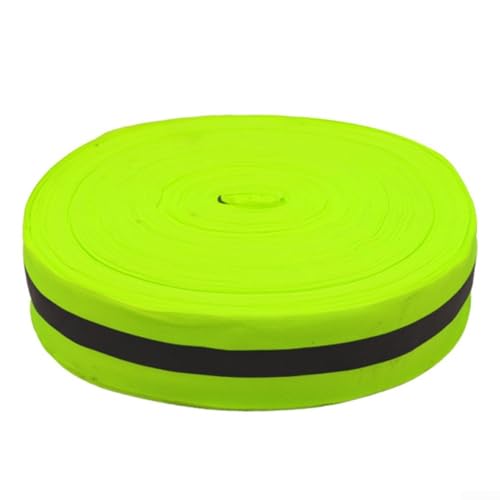 Polyester-Klebeband für Beachvolleyball mit reflektierenden Streifen, 90 cm lang für Komfort (grün) von CashMuch