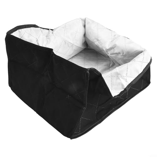 Polyester-Toaster-Abdeckung für 2 4-Scheiben-Modelle, schützt vor Staubflecken und leicht zu reinigendem Design (schwarz L) von CashMuch