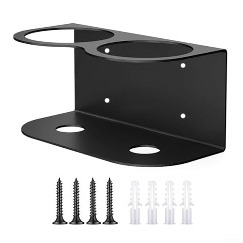 Praktischer Sprühflaschenhalter, Wandhalterung, Organizer für Garage, Zuhause, Arbeitsplatz, stabiles und platzsparendes Design (doppelt) von CashMuch