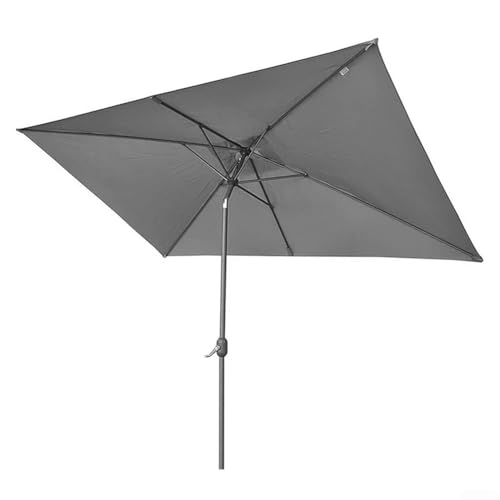Robuste Outdoor-Regenschirmhülle aus Polyestergewebe, einfach zu bedienen und zu installieren (Grau) von CashMuch