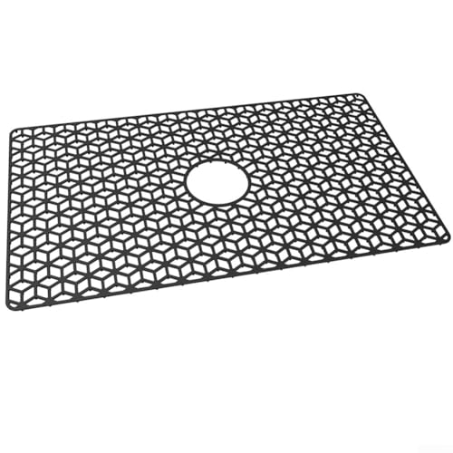 Schlank und für die Küchenspüle aus rutschfestem Silikonmaterial, perfekt geeignet für vielbeschäftigte Haushalte (schwarz) von CashMuch