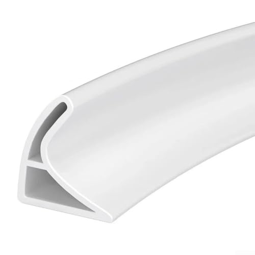 Selbstklebendes Klebeband für Küche und Bad, einfache Anwendung, um Lücken um Waschbecken und Toiletten zu versiegeln (1 m) von CashMuch