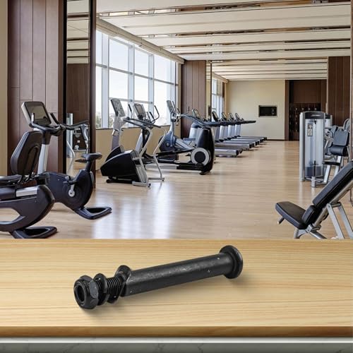 Set mit elliptischen Maschinenschrauben, kompatibel mit Indoor-Sporttrainern, um die Pedalmontage zu sichern und die Trainingssicherheit zu verbessern, mit robustem Stahlmaterial (L) von CashMuch
