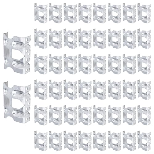 Solarmodul-Reinigungs-Clips, 50 Aluminium-Drainage-Lösungen für optimale Leistung (30 mm) von CashMuch
