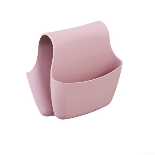 Spülbecken-Organizer mit Drainage-Silikon-Beutel für Schwämme und Seife (Rosa) von CashMuch
