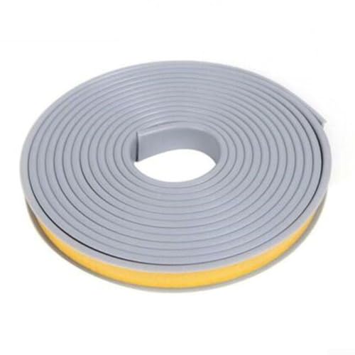 TPE-Kantenband 300 cm, perfekt für Möbeleckenabdichtung und Installation (grau) von CashMuch