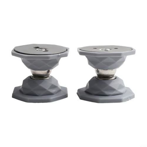 Türstopper-Magnet-Set, 2 Stück, für Wohnmobil und Wohnwagen, starker magnetischer Halt und stilvolles Design (grau) von CashMuch