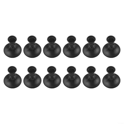 Zeitloser Kerzenhalter aus Metall für Hochzeiten und Feiern, in verschiedenen Größen erhältlich, 12 Stück von CashMuch